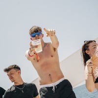 Kavos Booze Cruise at Quayside Village, Kavos, 9 June 2025