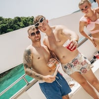 Kavos Booze Cruise at Quayside Village, Kavos, 9 June 2025