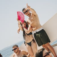 Kavos Booze Cruise at Quayside Village, Kavos, 9 June 2025