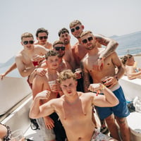 Kavos Booze Cruise at Quayside Village, Kavos, 9 June 2025