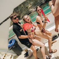Kavos Booze Cruise at Quayside Village, Kavos, 9 June 2025