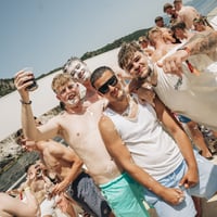 Kavos Booze Cruise at Quayside Village, Kavos, 9 June 2025