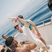 Kavos Booze Cruise at Quayside Village, Kavos, 12 June 2025