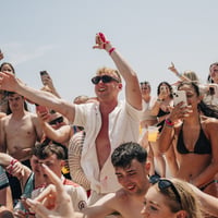 Kavos Booze Cruise at Quayside Village, Kavos, 12 June 2025