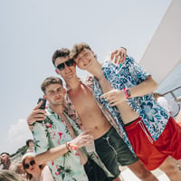 Kavos Booze Cruise at Quayside Village, Kavos, 12 June 2025