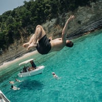 Kavos Booze Cruise at Quayside Village, Kavos, 12 June 2025