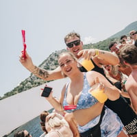 Kavos Booze Cruise at Quayside Village, Kavos, 12 June 2025