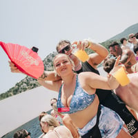 Kavos Booze Cruise at Quayside Village, Kavos, 12 June 2025