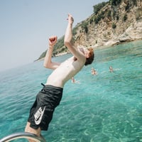 Kavos Booze Cruise at Quayside Village, Kavos, 12 June 2025