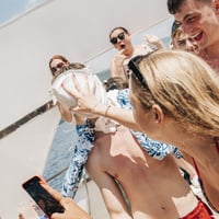 Kavos Booze Cruise at Quayside Village, Kavos, 12 June 2025