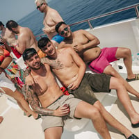 Kavos Booze Cruise at Quayside Village, Kavos, 14 June 2025