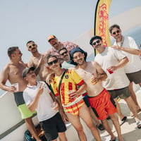 Kavos Booze Cruise at Quayside Village, Kavos, 14 June 2025