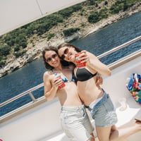 Kavos Booze Cruise at Quayside Village, Kavos, 14 June 2025