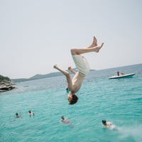 Kavos Booze Cruise at Quayside Village, Kavos, 14 June 2025