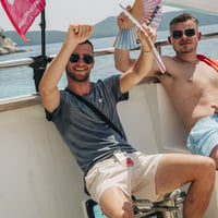 Kavos Booze Cruise at Quayside Village, Kavos, 14 June 2025