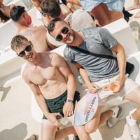 Kavos Booze Cruise at Quayside Village, Kavos, 14 June 2025