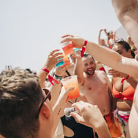 Kavos Booze Cruise at Quayside Village, Kavos, 14 June 2025