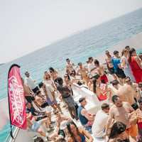 Kavos Booze Cruise at Quayside Village, Kavos, 14 June 2025