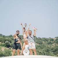 Kavos Booze Cruise at Quayside Village, Kavos, 14 June 2025