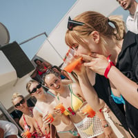 Kavos Booze Cruise at Quayside Village, Kavos, 14 June 2025