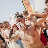 Kavos Booze Cruise at Quayside Village, Kavos, 14 June 2025