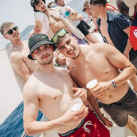 Kavos Booze Cruise at Quayside Village, Kavos, 14 June 2025