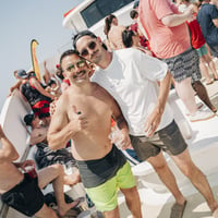 Kavos Booze Cruise at Quayside Village, Kavos, 14 June 2025