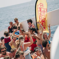 Kavos Booze Cruise at Quayside Village, Kavos, 14 June 2025