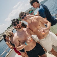 Kavos Booze Cruise at Quayside Village, Kavos, 19 June 2025