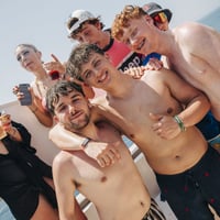 Kavos Booze Cruise at Quayside Village, Kavos, 19 June 2025