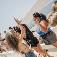 Kavos Booze Cruise at Quayside Village, Kavos, 19 June 2025