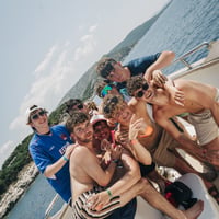 Kavos Booze Cruise at Quayside Village, Kavos, 19 June 2025