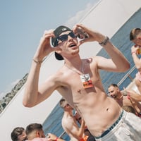 Kavos Booze Cruise at Quayside Village, Kavos, 19 June 2025