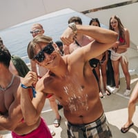Kavos Booze Cruise at Quayside Village, Kavos, 19 June 2025