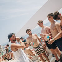 Kavos Booze Cruise at Quayside Village, Kavos, 19 June 2025