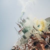 Kavos Booze Cruise at Quayside Village, Kavos, 19 June 2025