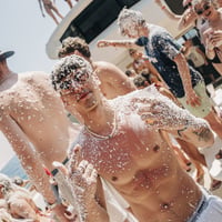 Kavos Booze Cruise at Quayside Village, Kavos, 19 June 2025