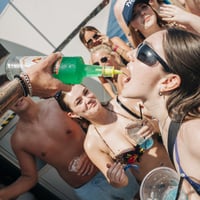 Kavos Booze Cruise at Quayside Village, Kavos, 21 June 2025