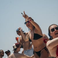 Kavos Booze Cruise at Quayside Village, Kavos, 21 June 2025