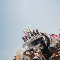 Kavos Booze Cruise at Quayside Village, Kavos, 21 June 2025