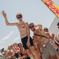 Kavos Booze Cruise at Quayside Village, Kavos, 21 June 2025