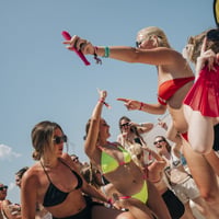 Kavos Booze Cruise at Quayside Village, Kavos, 21 June 2025