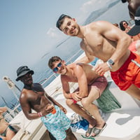 Kavos Booze Cruise at Quayside Village, Kavos, 21 June 2025
