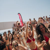Kavos Booze Cruise at Quayside Village, Kavos, 21 June 2025