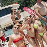 Kavos Booze Cruise at Quayside Village, Kavos, 21 June 2025