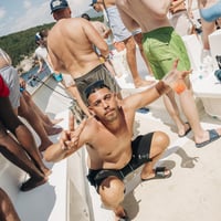 Kavos Booze Cruise at Quayside Village, Kavos, 21 June 2025