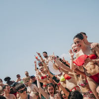Kavos Booze Cruise at Quayside Village, Kavos, 21 June 2025
