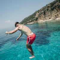 Kavos Booze Cruise at Quayside Village, Kavos, 21 June 2025