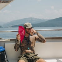Kavos Booze Cruise at Quayside Village, Kavos, 21 June 2025