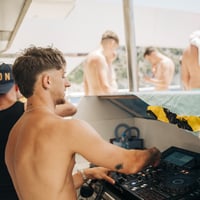 Kavos Booze Cruise at Quayside Village, Kavos, 23 June 2025